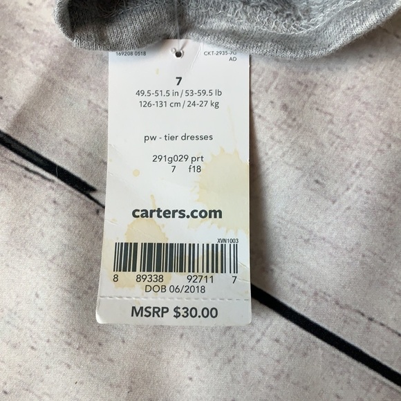 Carter's Cotton Butterfly-Print Dress - Picture 4 of 9